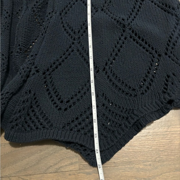 Anthropologie Angel Of The North Cape Cardigan (Navy) XS - Picture 6 of 6